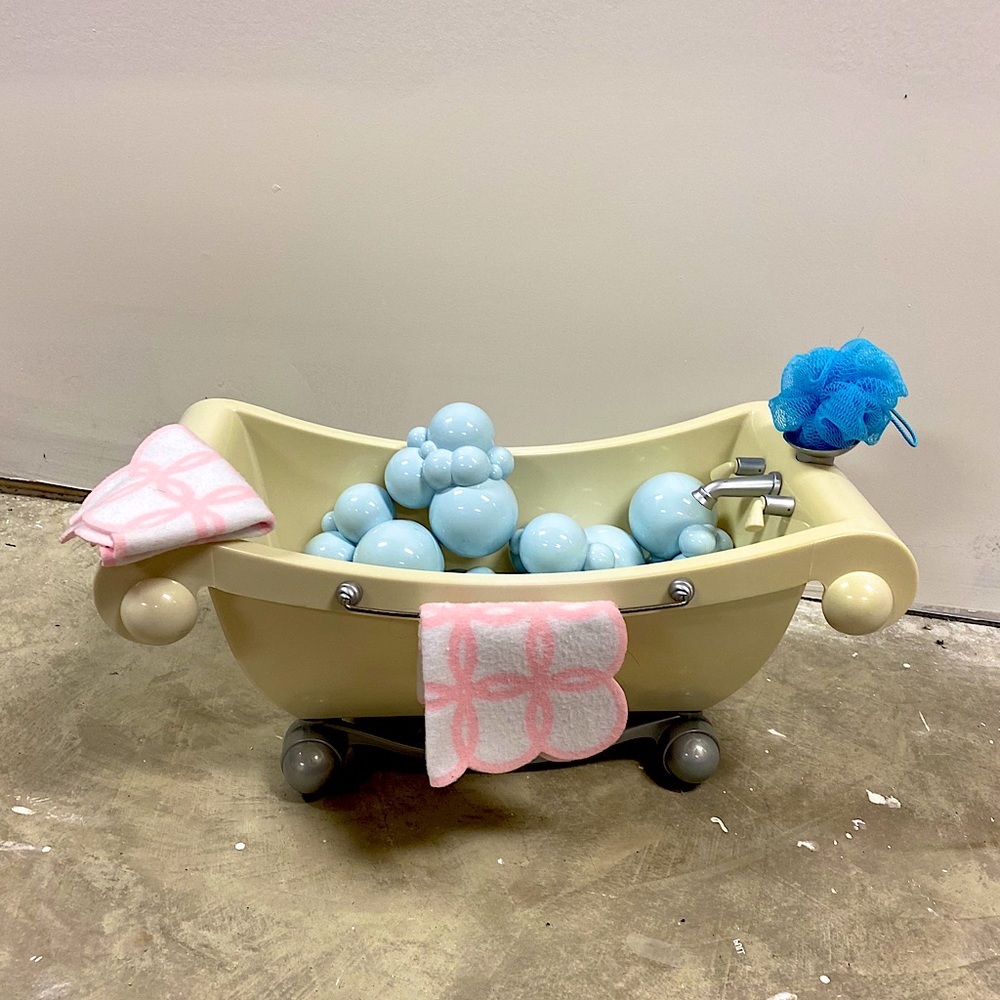 American Girl Doll Bubble Bath Tub